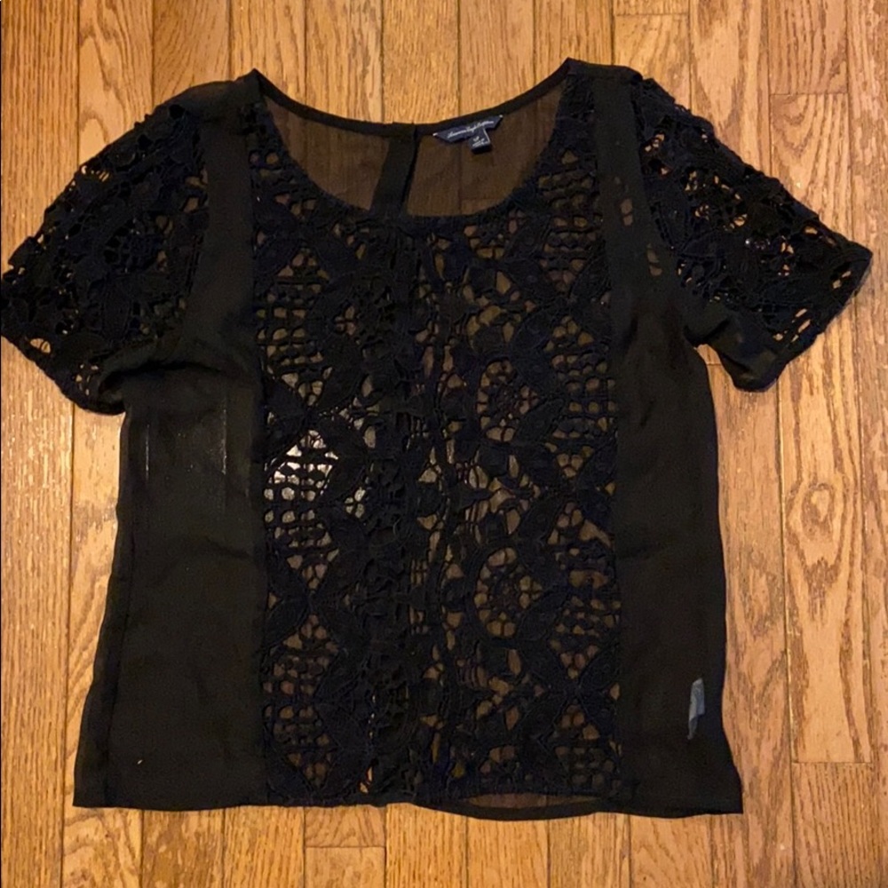 AE lace blouse